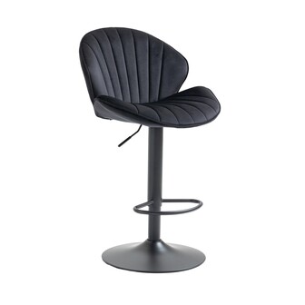 Jesicca Black Bar Stool