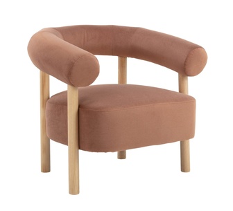 Jordi 1 Seater Rust Armchair