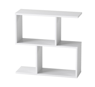 Jorvyn 2 Tier White Side Table