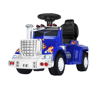 Joros Blue Kids Ride On Truck with LED