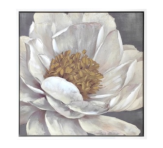 Josephine Enhanced Canvas Print White