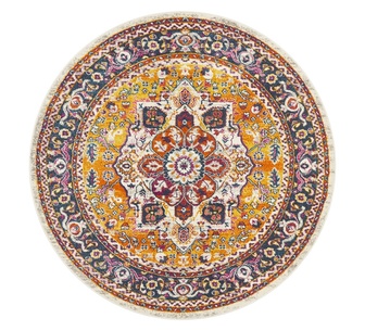Josephine 240x240cm Multicolour Round Rug