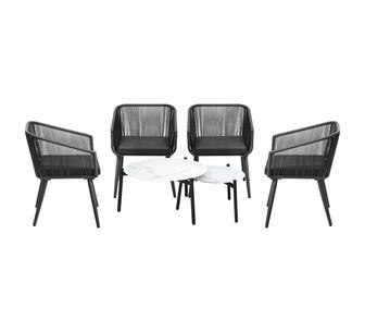 Jovara 6 Piece Outdoor Lounge Set
