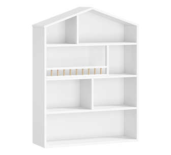 Jules Kids Bookshelf White