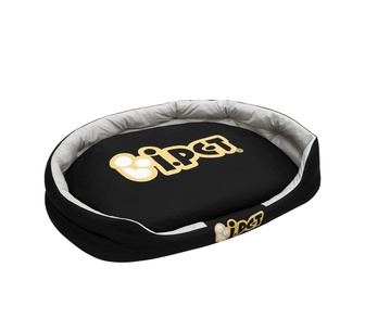 Junie XXL Black Calming Washable Pet Cushion