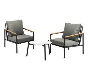 Juni 3 Piece Outdoor Lounge Set