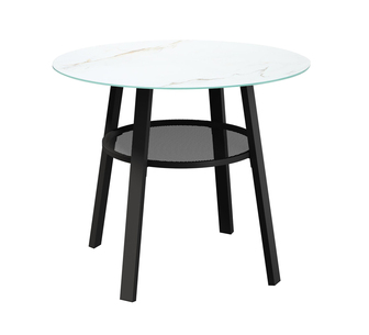 Kahuna Outdoor Dining Table Black/White