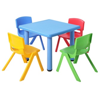 Kalea 5PCS Kids Table and Chairs Set Study Desk Multi
