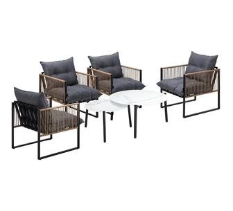 Kash 6 Piece Outdoor Lounge Set