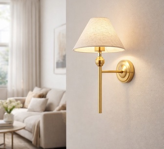 Katalin Brass Wall Light
