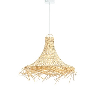 Katie Rattan Pendant Light