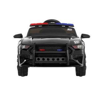 Keat 12V Kids Black Ride-On Police Police Car