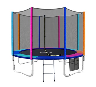 Kenley 12FT Multi Kids Trampoline with Ladder