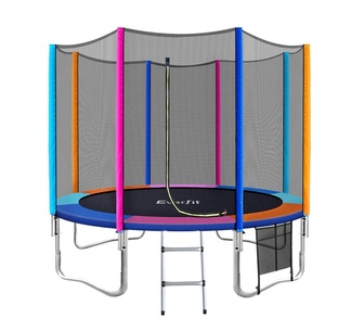 Kenley 10FT Multi Kids Trampoline with Ladder