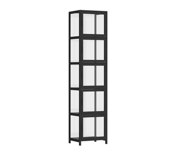 Kovo Display Cabinet 5 Tier Black