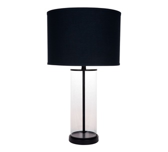 Kierra Table Lamp Black/Black