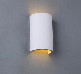 Kirsten White 2lt Plaster Wall Sconce