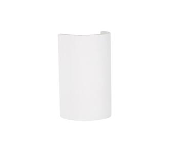 Kirsten White 2lt Plaster Wall Sconce