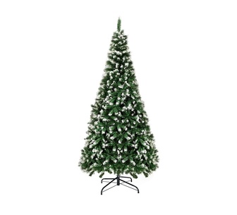 Kritz 8FT Christmas Tree 1400 Tips Green/White