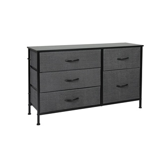 Keller 100cm Dark Grey Chest of 5 Drawers