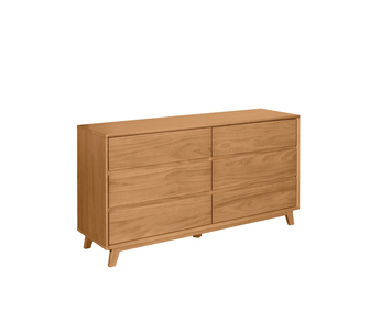 Kallara Oak Chest of 6 Drawers