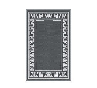 Knota 152x244cm Grey Reversible Outdoor Rug