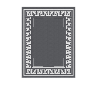 Knova 274x366cm Grey Reversible Outdoor Rug