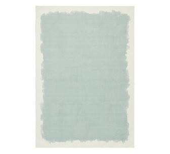 Kreta Blue Printed Washable Rug 320x230cm