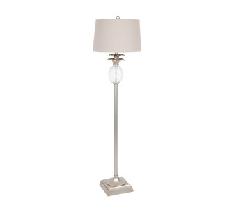 Lashley Floor Lamp Silver