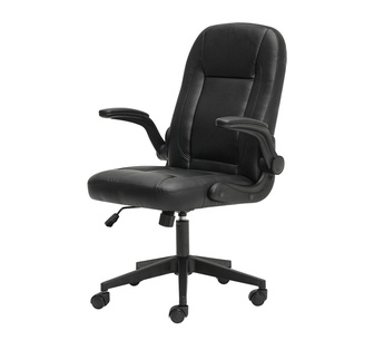 Laverne Black PU Office Chair