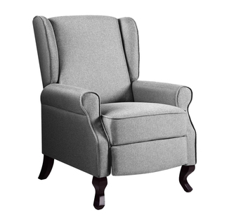 Lazara Grey Recliner Armchair