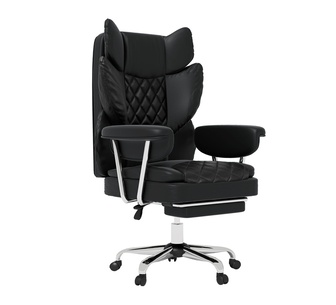 Labrona Black High Back PU Office Chair