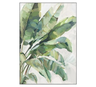 Leaf Me Be 103x73cm Canvas Wall Art