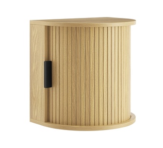 Leander Oak Floating Bedside Table