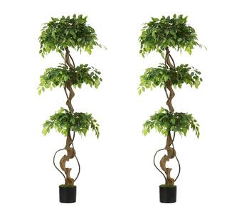 Set of 2 Ilera 180cm Tree Artificial Plant