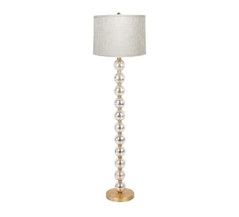 Levy Floor Lamp Brass