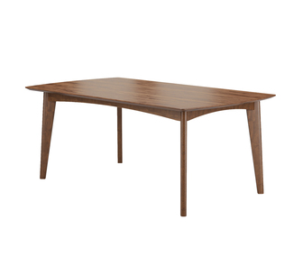 LEWIS DINING TABLE D6 WALNUT