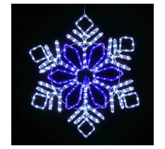 Holly Jolly 82cm LED Christmas Snow Lights Multi