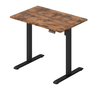 Linkon 90cm Brown Electric Standing Desk