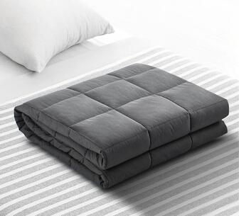 Lioren 5KG Dark Grey Weighted Blanket
