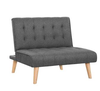 Lioren 1 Seater Grey Sofa Bed
