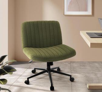 Lira Armless Office Chair Green