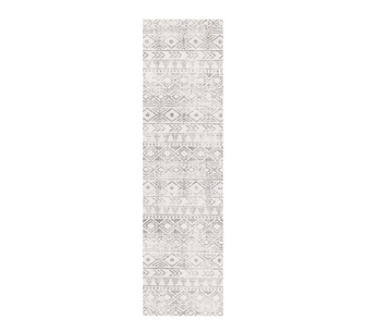 Lita 300x80cm Grey Runner Rug