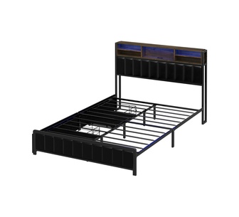 Ylona Double LED Bed Frame with Storage