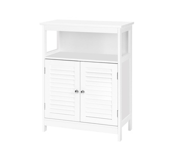 Louwel 2 Door White Buffet Sideboard