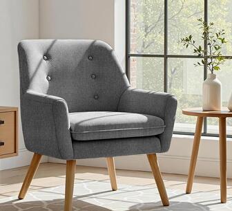 Lucien Grey Armchair