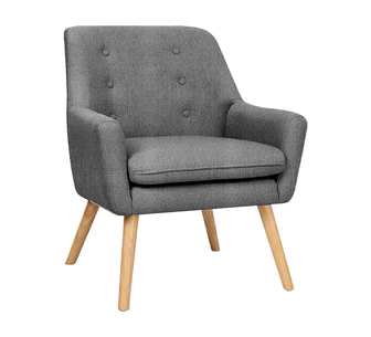 Lucien Grey Armchair