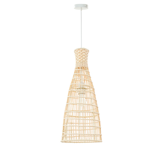 Lumo Rattan Pendant Light Large