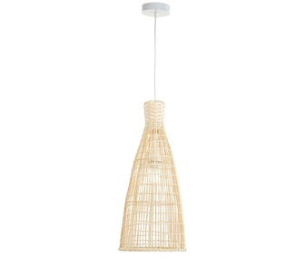 Lumo Rattan Pendant Light Small