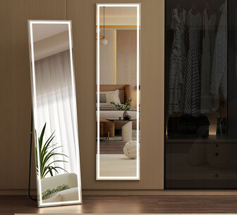 Luminere 160cm Clear Rectangle LED Full Length Mirror